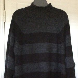 Love & Legend | Gray and Black Striped Sweater | Size X